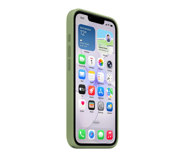 APPLE Silikonowe etui do iPhone 17e MagSafe jasny mech - 1506118 - zdjęcie 4